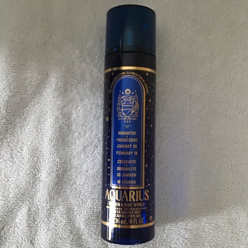 Bath & Body Works Zodiac collection Aquarius